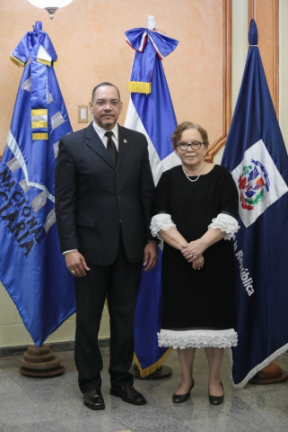 Director Nacional de Defensa Publica se reúne con Magistrada Procuradora general de la República, Miriam Germán Brito